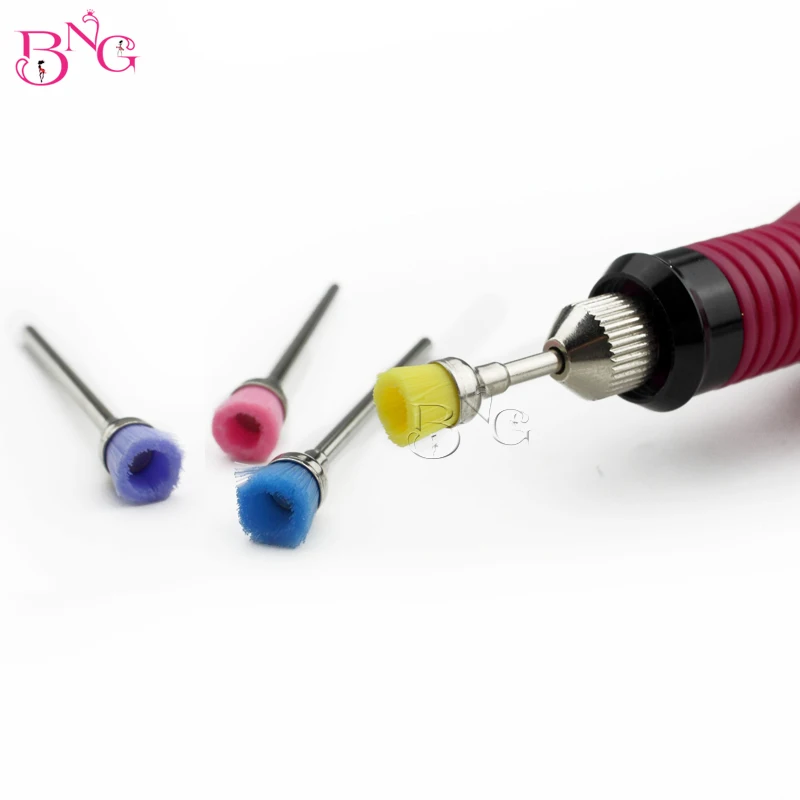 BNG 1pcs Nail Drill Bit Clean Brush Electric Machine Files Professional Manicure Dust Brusher Cleaning Drills Accessories 5