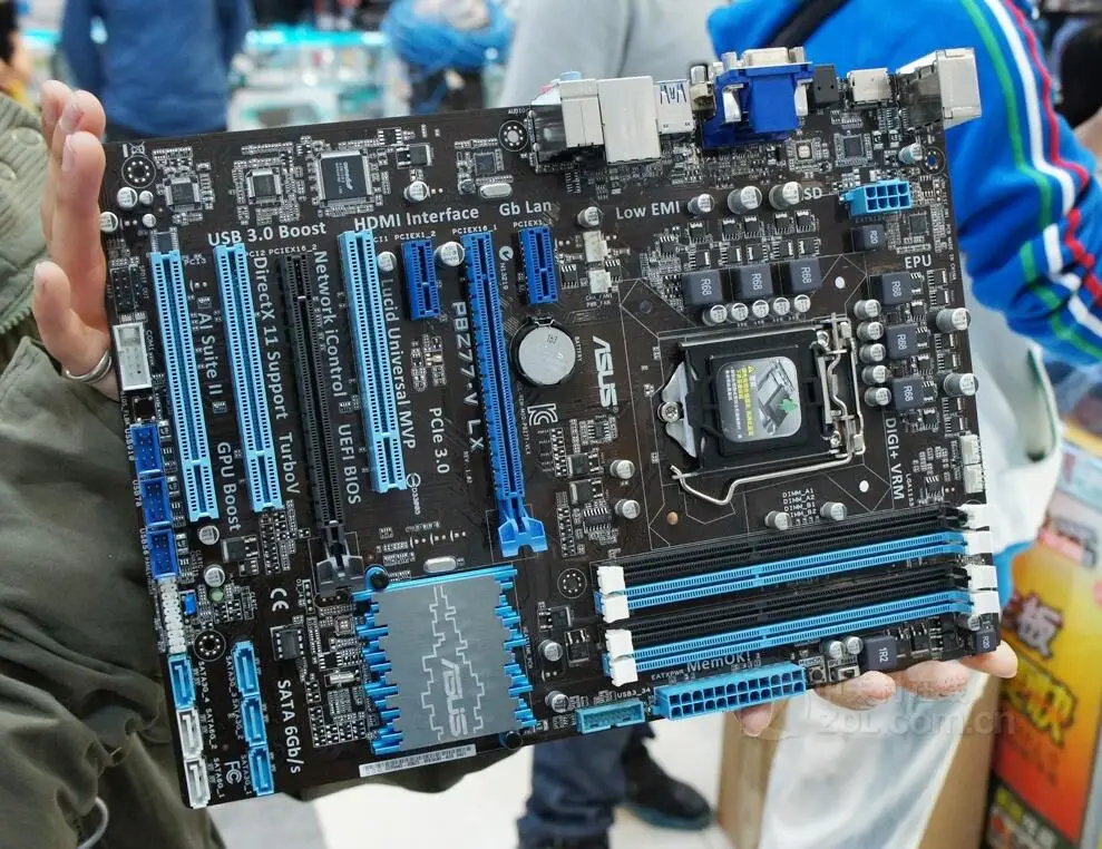 

motherboard P8Z77-V LX2 DDR3 LGA 1155 Support I3 I5 I7 32GB Z77 Desktop motherborad 90%new