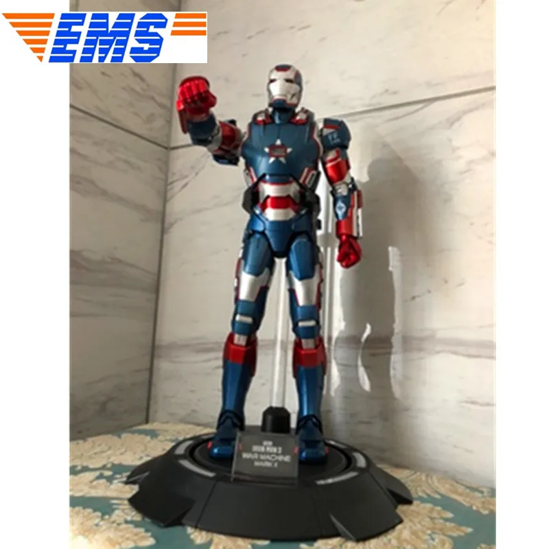 

18'' Statue Avengers Infinity War Superhero Iron Man MK42 1:4 With LED Light Alloy Action Figure Collectible Model Toy BOX P975