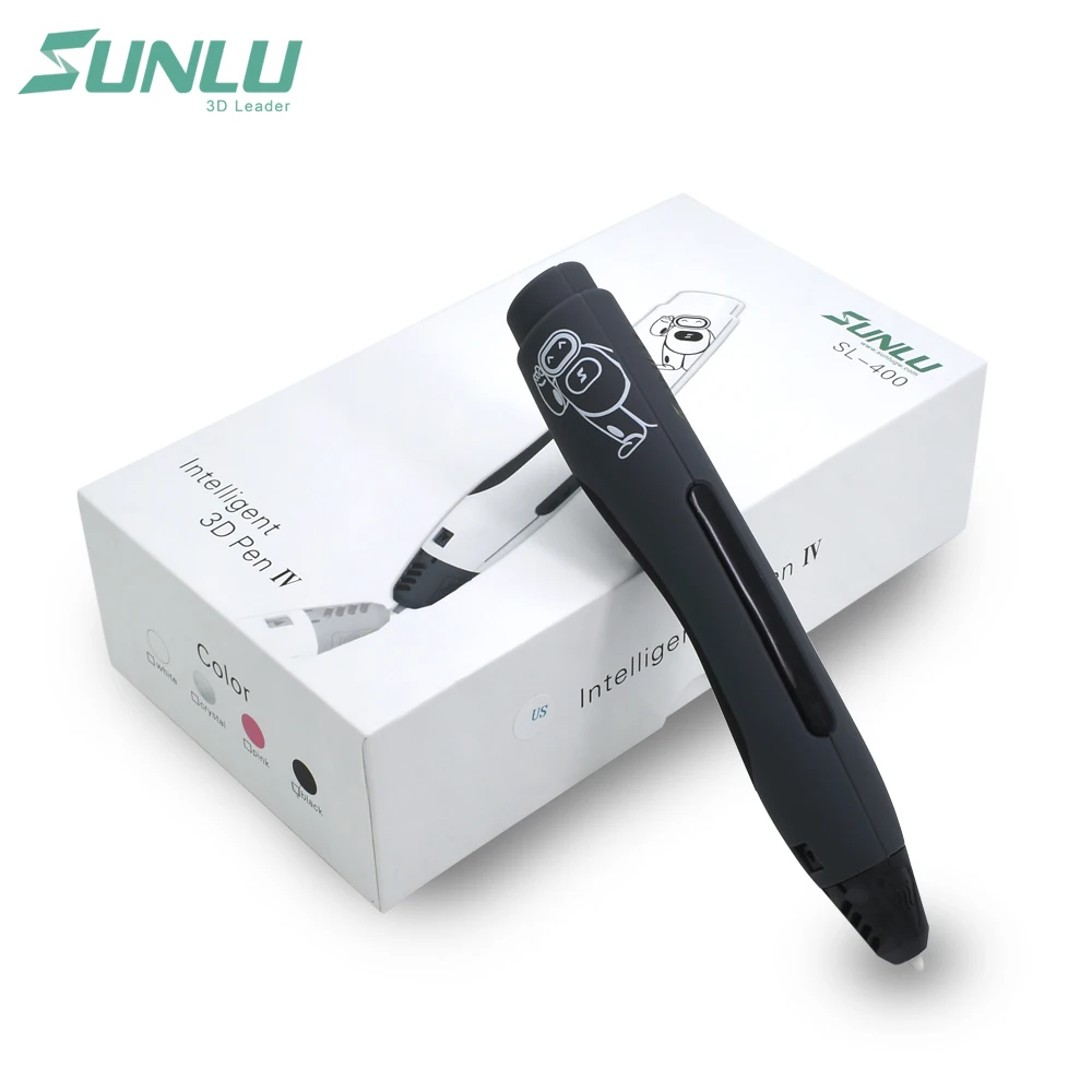 

SUNLU Factory SL-400 3D Handle Pen DIY Model Magic Printer with 1.75mm PLA Filament Stylo 3D drawing Plastic Pencil For Kids