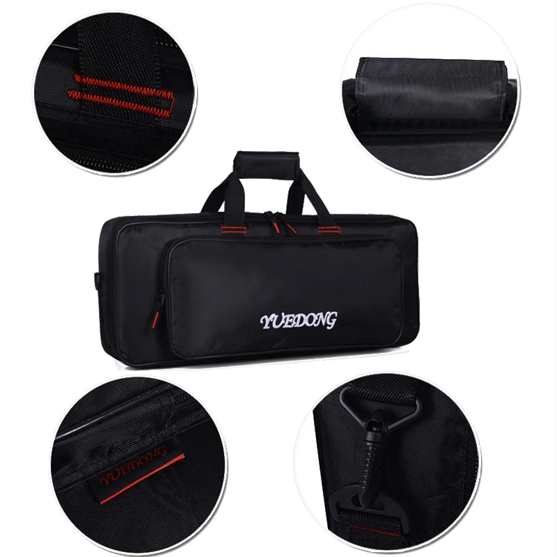 

MoonEmbassy Guitar Effect Bag Padded Durable Pedal Storage Gig Bag for Digitech ZOOM Line6 Effects
