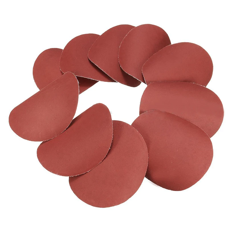 DWZ 10pcs 3inch 75mm New Round Sanding Discs Polishing Pad Sander Paper Set 80-3000Grit