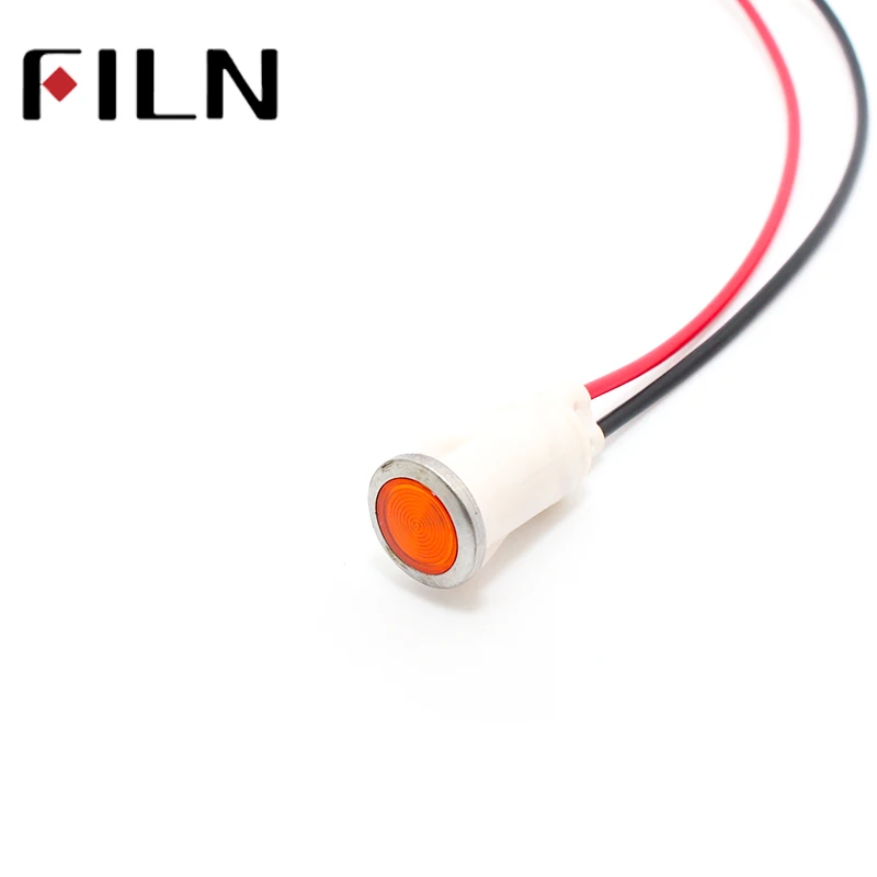 plastic 12.5mm 220v indicator light