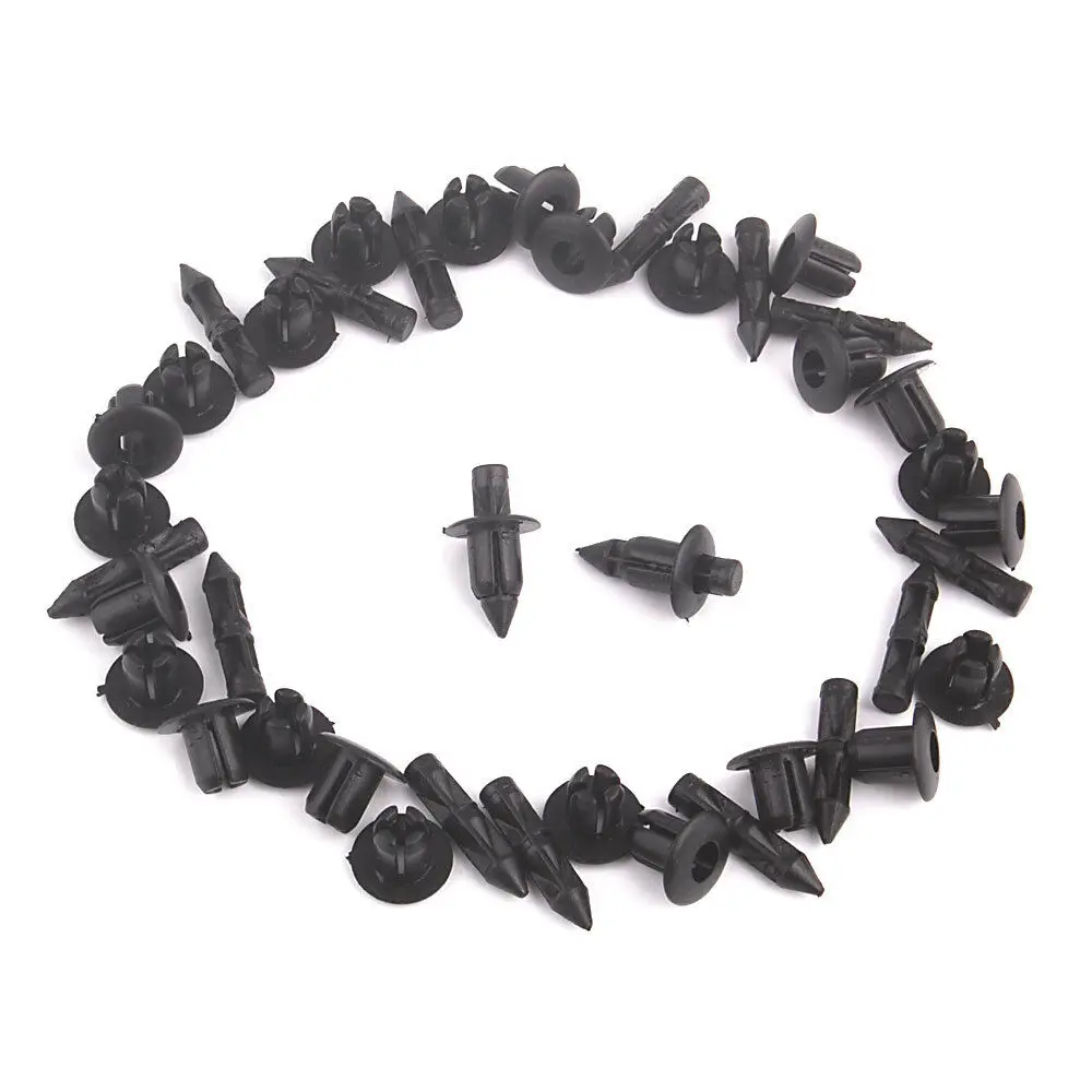 

BBQ@FUKA 30pcs ATV Fairing Fender Clip Rivet fastener For Suzuki 1300 1000 750 600 Hayabusa GSXR Kawasaki Ninja Yamaha R1 R6