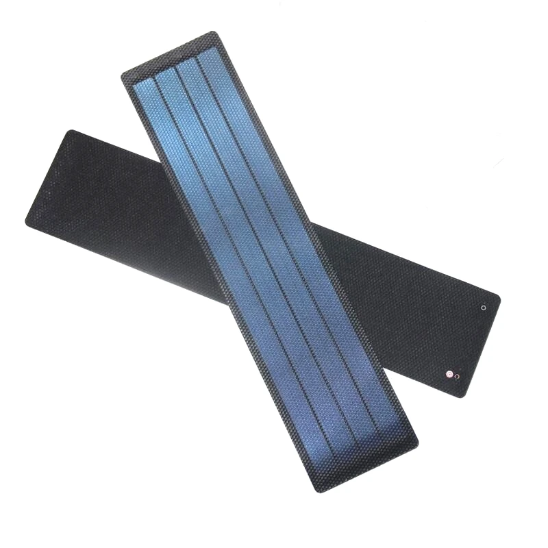 BUHESHUI 2 Вт 6 В Гибкая солнечная батарея аморфного кремния складной Панели Солнечные DIY солнечной Зарядное устройство для 3,7 В Super Slim водонепроницаемый 10 шт