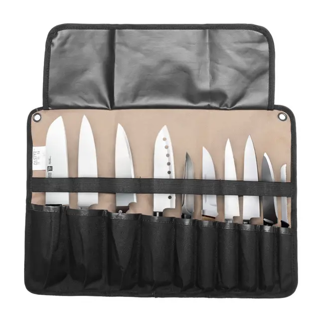 Chef Knife Bag Roll Carry Case Kitchen Portable Storage 10 Chef Knife Bag Roll Carry Case Kitchen Portable Storage 10 21 Pockets