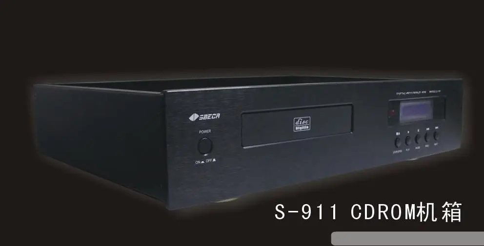 CD-ROM S-911 алюминиевый сплав усилитель шасси/AMP Корпус коробка DIY | Электроника