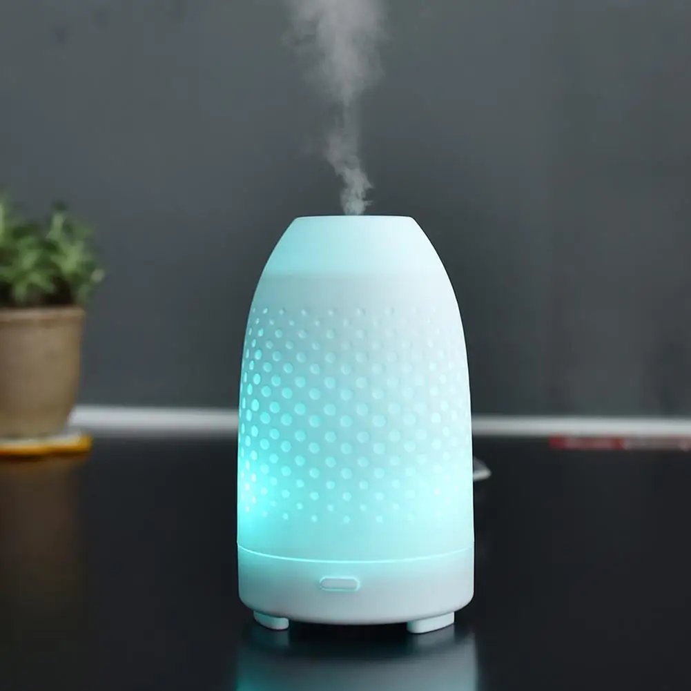 

AKDSteel Wave Point Pattern Cute Humidifier Aroma Diffuser Colourful Night Light Gift Decoration for Home Office