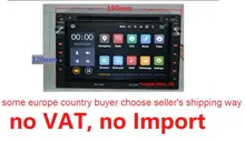 7 inch Android 7.1 for VW B5,polo,golf 4, jetta 2din car dvd,gps navigation wifi,radio,bluetooth,free 8g map,mic,touch screeen