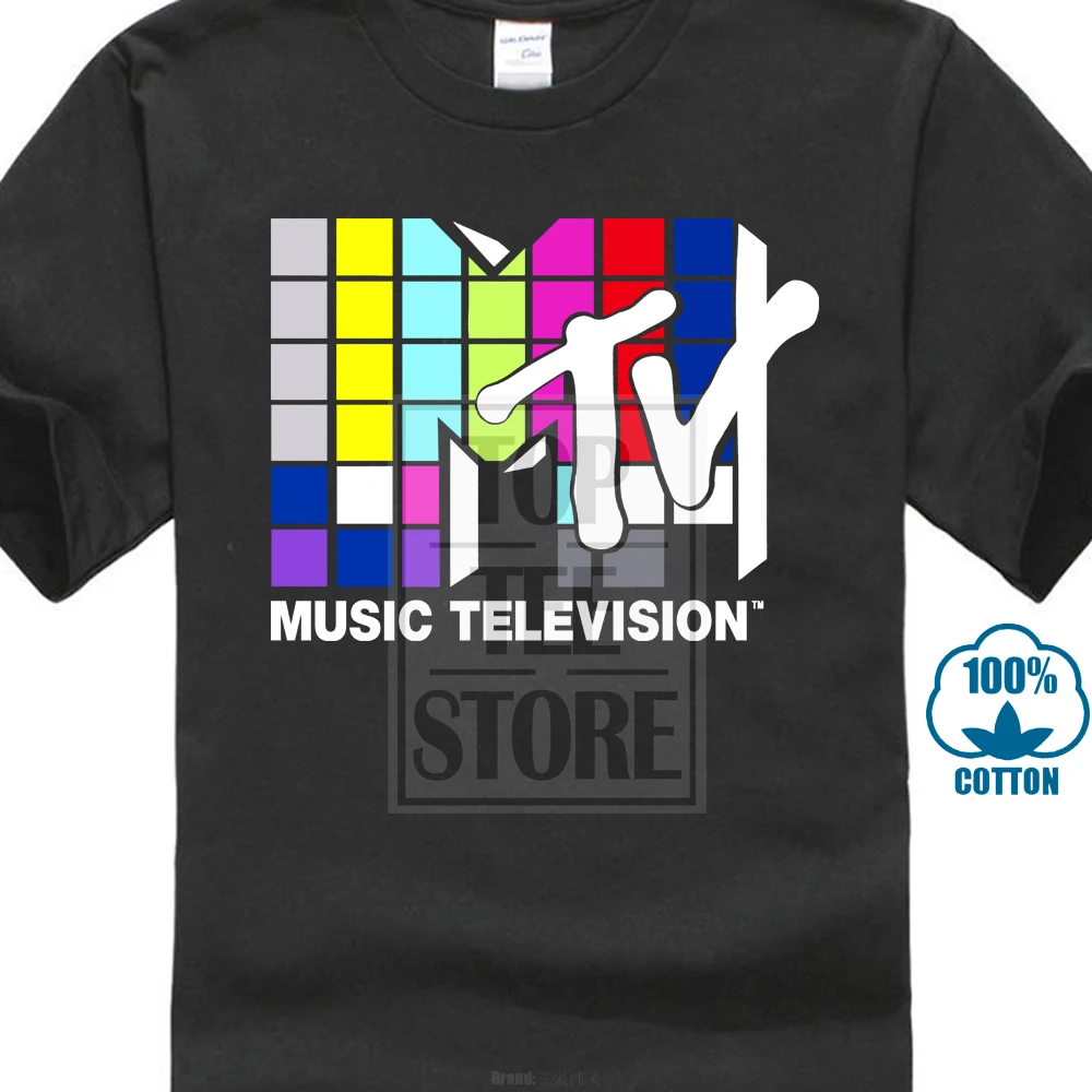 Mtv Music Television 80S Logo Official Mens T Shirtin TShirts from