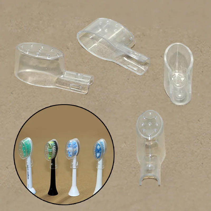 4 8PCS Electric Toothbrush Head Protective Cover For Philips Tooth