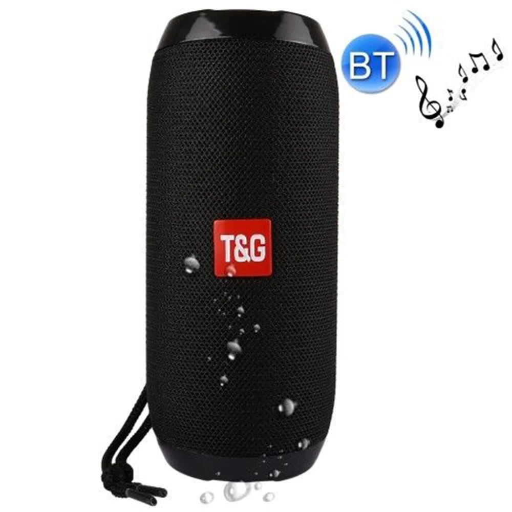 

Best Bluetooth Speaker TG117 Wireless Waterproof Portable Outdoor Mini Column Box parlante boombox Loudspeaker AUX 10W Spiker