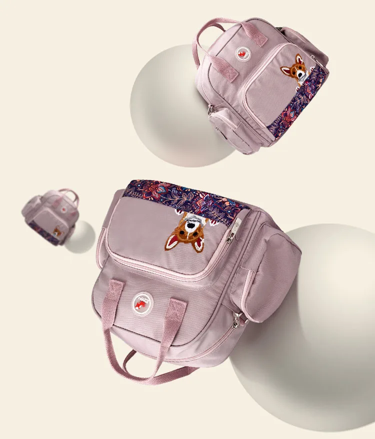 2018 г. однотонные Цвет Wetbag кормящих сумка для ухода за ребенком детские пеленки мешок Мумия Путешествие Рюкзак Марка Большой Ёмкость