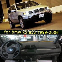 Автомобиль dashmats авто-Стайлинг Аксессуары приборной панели крышки для BMW x5 E53 1999 2005 2006 2004 2003 2002 2001 2000