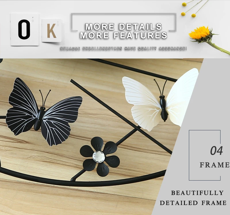 wall sticker clock diy clock diy clock (7)