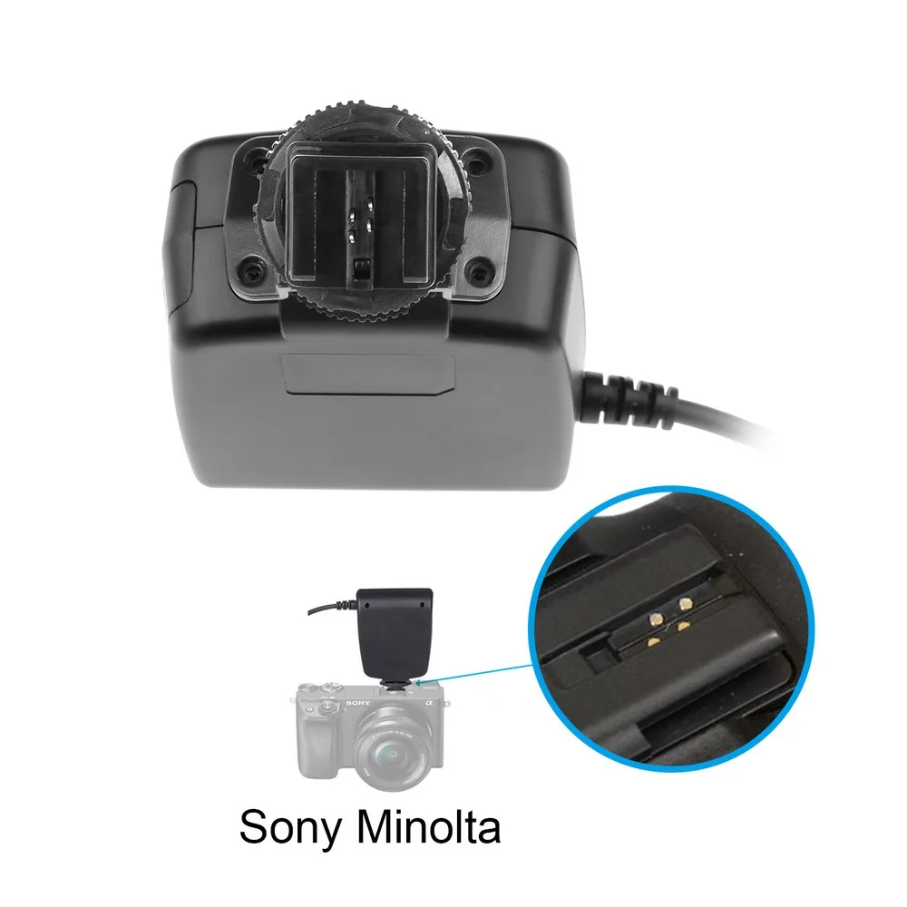 Светодиодный макро-вспышка Travor 48 шт. RF-550E для sony Old Minolta hot shoe для камеры sony A500 A200 A850 A77 A65
