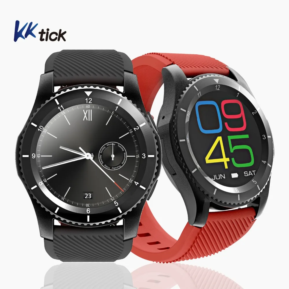 Kktick G8 Smartwatch телефон сообщение вызова здоровья Фитнес трекер дистанционного