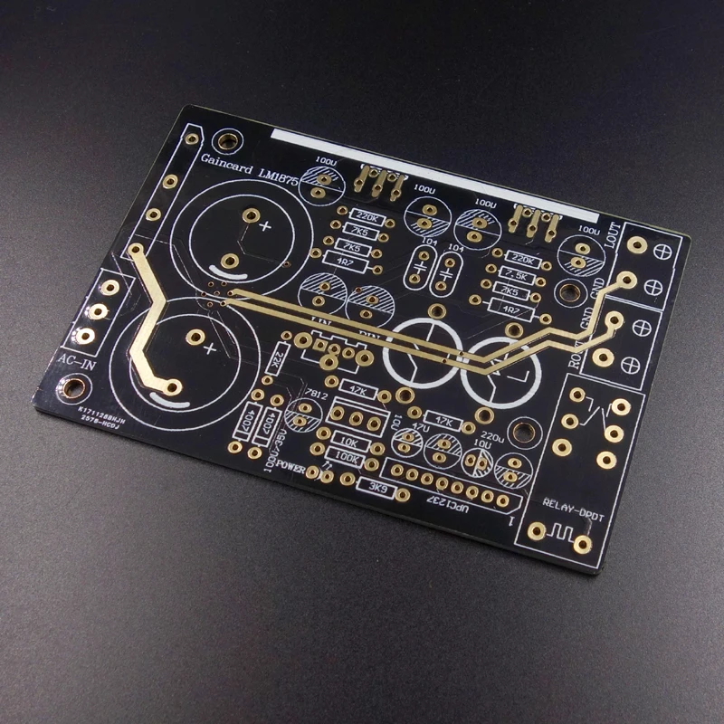 HiFi Gaincard GC версия низким уровнем искажений LM1875 усилитель доска/DIY kit|Усилители
