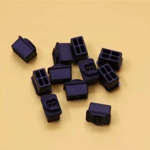 100 шт. SFP пылезащитный колпачок для SFP трансиверный переключатель Порт пылезащитный чехол черный силиконовый ftth защитный штекер ELINK