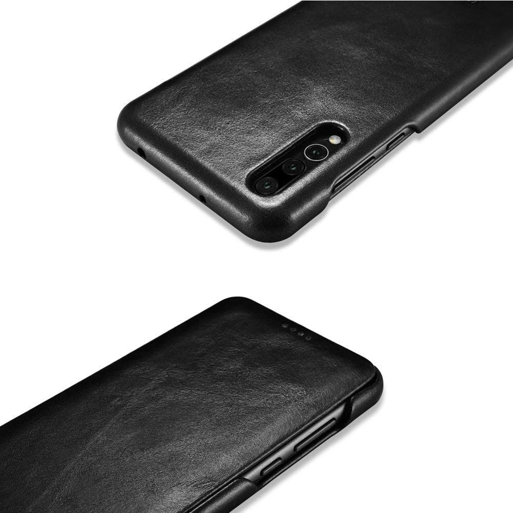 Чехол icarer для Huawei P20 Pro роскошный флип чехол из натуральной кожи тонкий жесткий