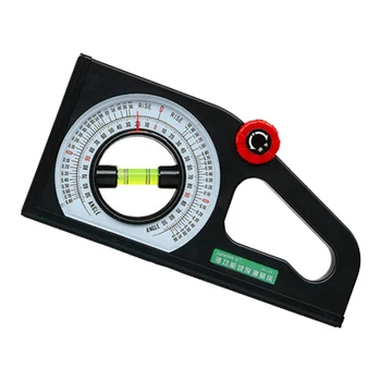 

Protractor Angle slope With Universal ruler Slope with Level Bubble Measuring Instrument Angle Measuring Tool D1048