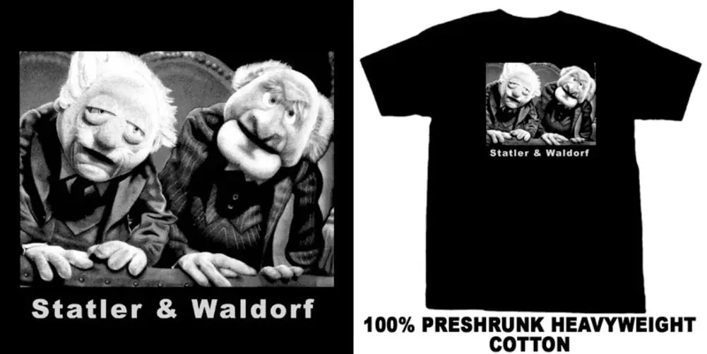 Gildan Statler and Waldorf T Shirtin TShirts from Men's Clothing on