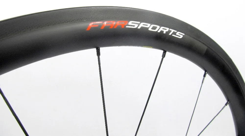 High end Chinese carbon wheelset 38mm 23mm 700C carbon fiber bicycle wheelsets DT240 hub 36 ratchets Sapim aero spokes 20H/24H
