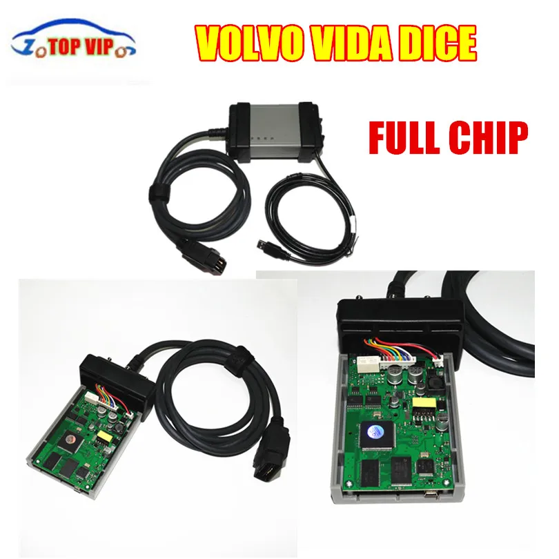 

More Cheap Gray Outstanding Green PCB Board Newest 2014D Full Chip Auto Diagnostic Tool Vida Dice For