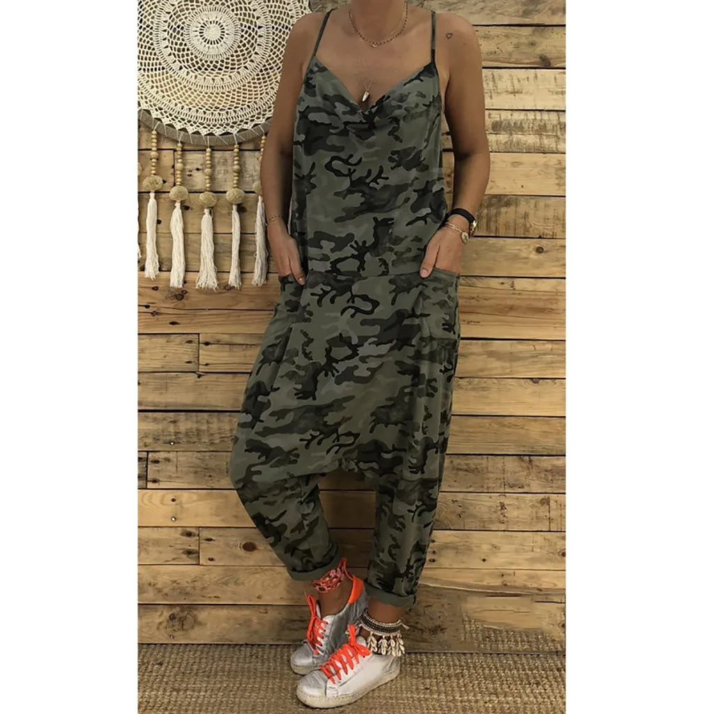 Women Jumpsuits 2019 fashion New Summer Vintage Strap Sexy Jumpsuits Female Loose Camouflage Denim Jumpsuits 3.22 Women Jumpsuits 2019 fashion New Summer Vintage Strap Sexy Jumpsuits Female Loose Camouflage Denim Jumpsuits 3.22