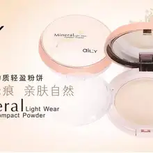 AILY Аутентичные минералы легкий рассыпчатый сладкий пирог невидимые поры отправить замену установлен в макияж выглядит естественным