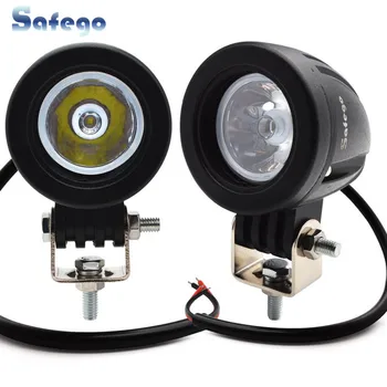 

2pcs 10W led work lamp work light off road 10W led work light 12V LED tractor motorcycle lights bulb 24V led working light