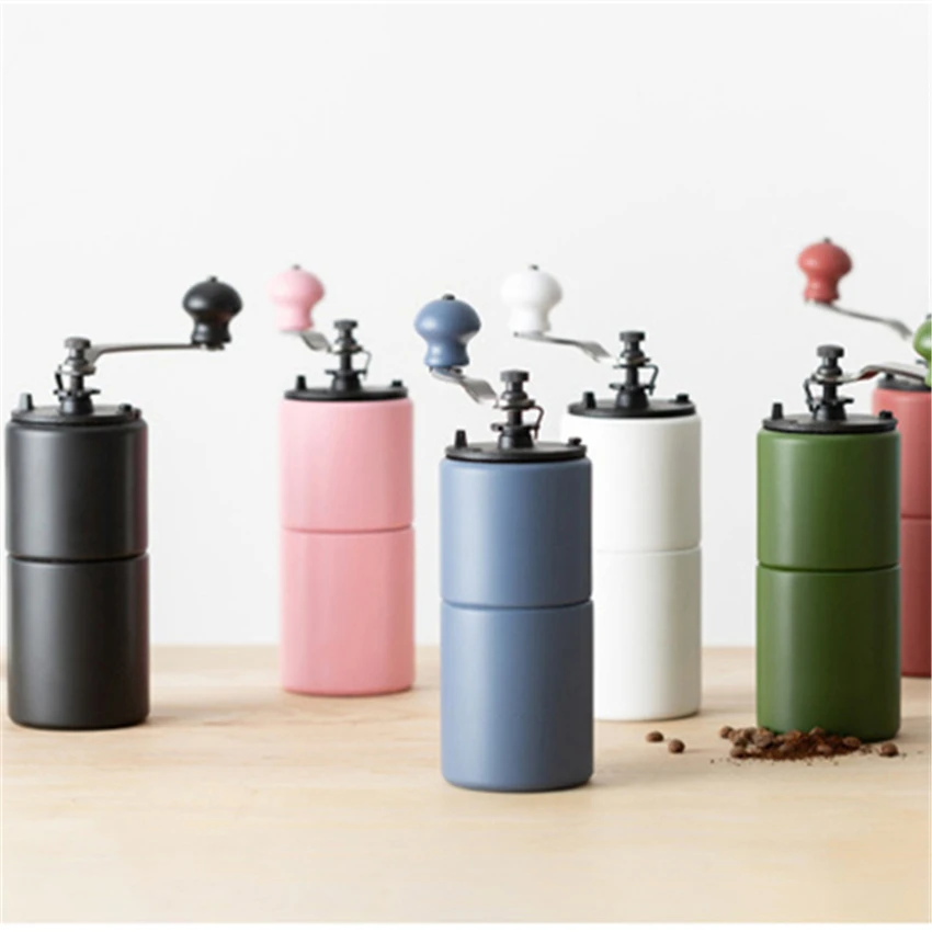  Coffee Grinder Stainless Steel Hand Manual Handmade Coffee Bean Grinders Mill Kitchen Tool Crocus G - 33039965725