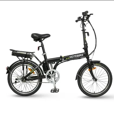 36v 2" складной небольшой для е-байка с помощью педали Электрический велосипед - Цвет: black