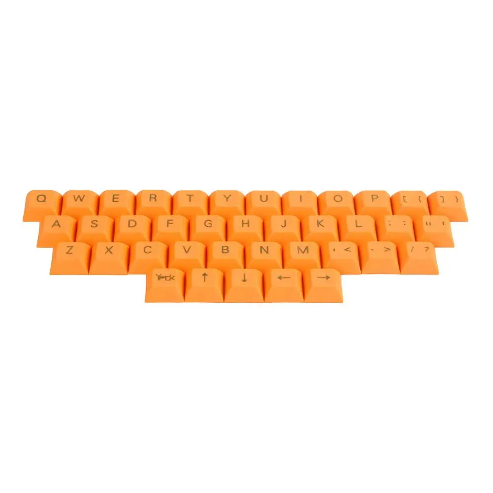 Оптом YMDK Топ Печать DSA 37 ключ Keycap набор 1,4 мм PBT для MX переключатели механическая клавиатура - Цвет: Kit 2