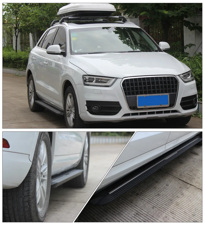 Горячая сторона шаг бег доска nerf бар для audi Q7 Q5L Q2L Q3 Q5 Q8 IATF16949 поставщик качества, SUV speciali