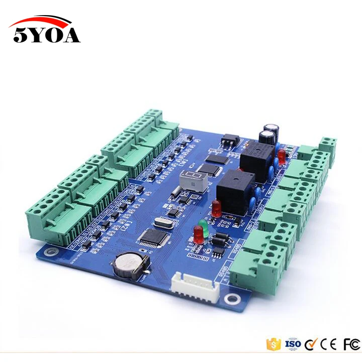 

RS232 RS485 RFID Access Control System Door Access Panel Interface Gate Access Controller for Two Door