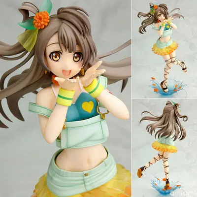 anime Love Live!School idol project action figure Kotori Minami Summer clothing 1/8 scale model pvc figurine girls toys 22cm | Игрушки и