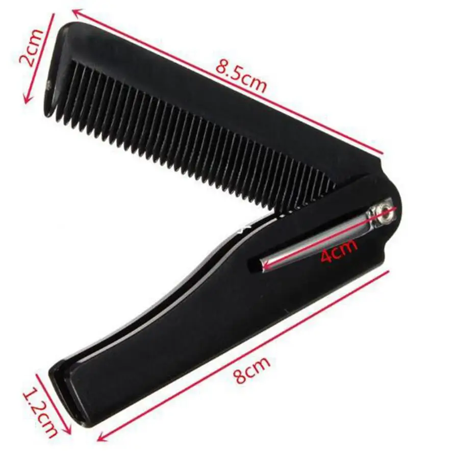 

New Beauty Tools For Men Hairdressing Beauty Folding Beard And Beard Comb Ja30