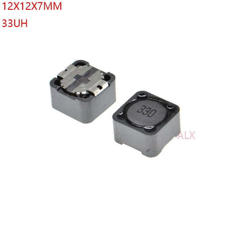 10 шт 12*12*7 33uh 330 SMD SMT патч защитный силовой индуктор 12*12*7 мм 12x12x7 CDRH127R CD127