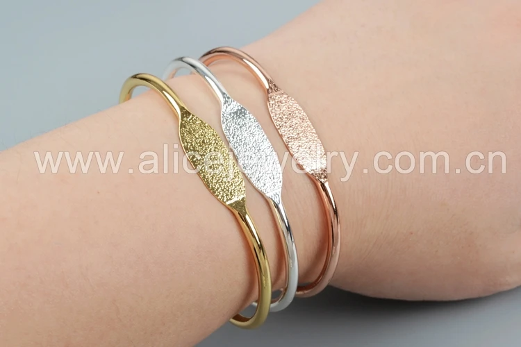 pulseira definir ouro prata cor manguito pulseira
