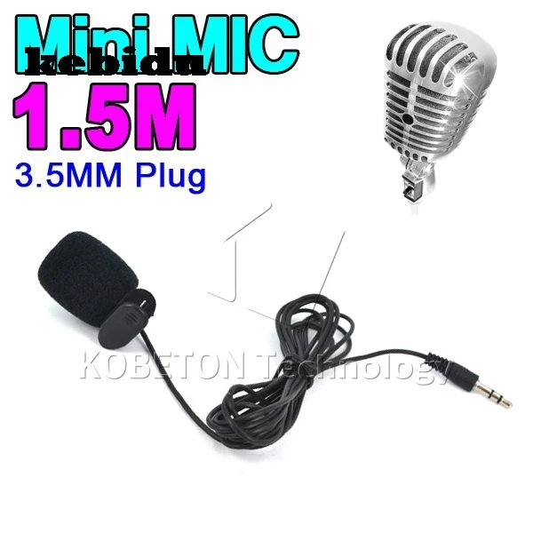 3.5mm Jack mini wireless external microphone mic For pc laptop notebook