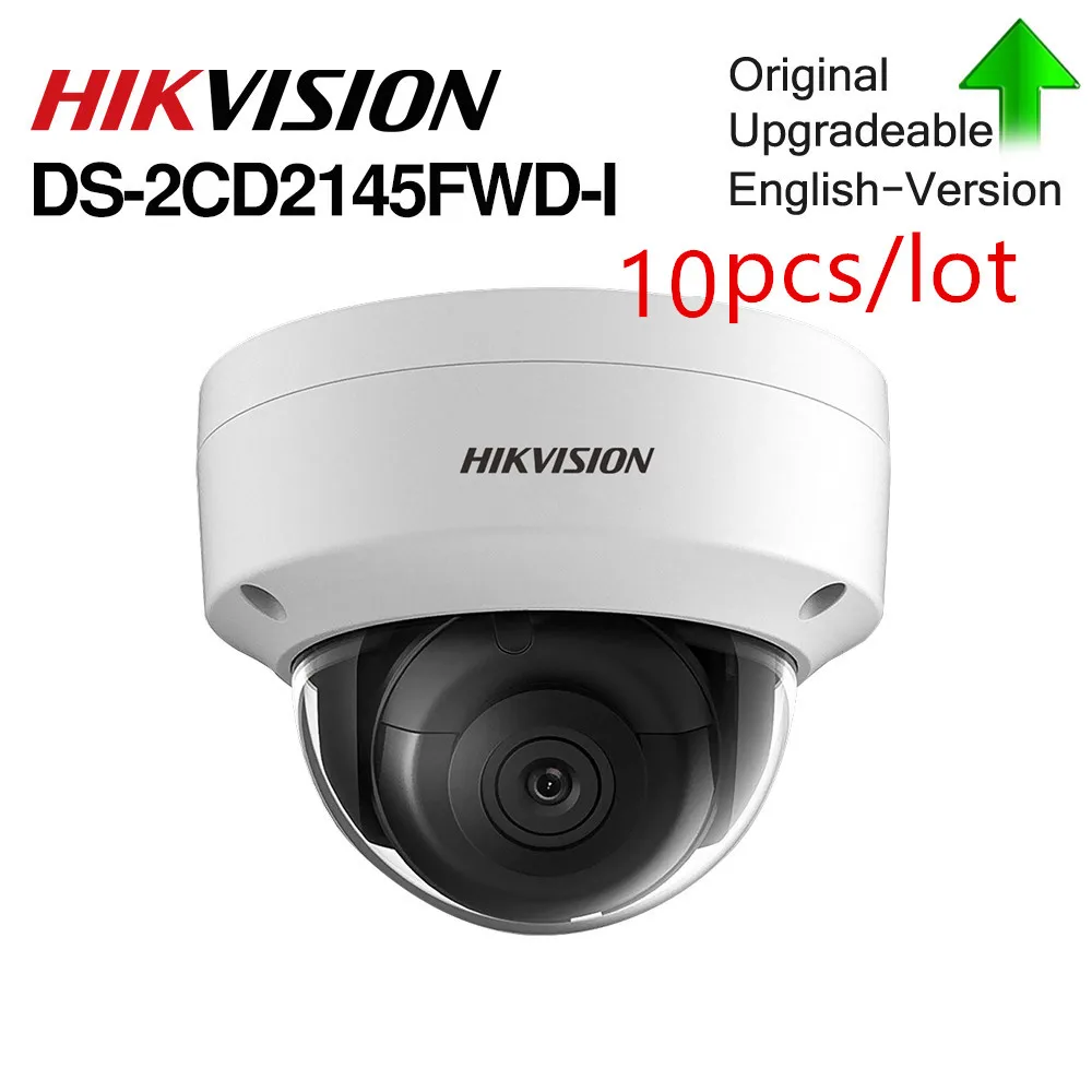 

Hikvision original DS-2CD2145FWD-I PoE IP Camera 4MP Network CCTV security camera SD Card Slot self defense camera de seguranca