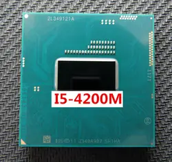 Оптовая продажа для Intel Core i5-4200M двухъядерный SR1HA 2,50 ГГц Процессор Тетрадь процессор i5 4200 м hm86 hm87 100% Тесты ok