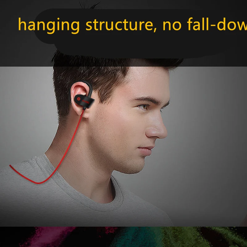 TEBAURRY S2 Bluetooth Earphone Wireless Headphone Bluetooth Headset Sport Stereo Super Bass Earbuds With Microphone for Running