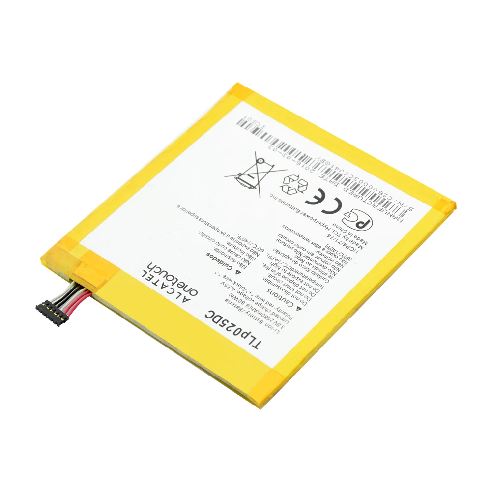 Аккумулятор TLP025DC 2580 мАч для Alcatel One Touch Pixi 4 6 0 8050D две Sim карты 9001A 9001X 9001D TLp025D2 батареи