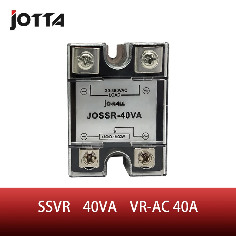 SSR 10VA 25VA 40VA 60VA VR To AC 40A твердотельное напряжение Регулятор SSVR|ssr manufacturers|regulator