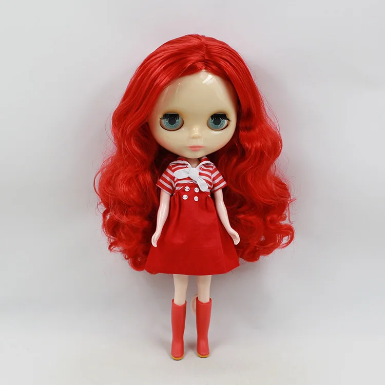 

Blyth Nude Doll For Series No.230BL1248 rose bengal Hair Transparent Suitable For DIY Change Toy For Girls