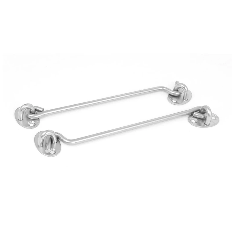 

Cabin Hook Eye Catch Holder Window Shed Gate Door Lock 2