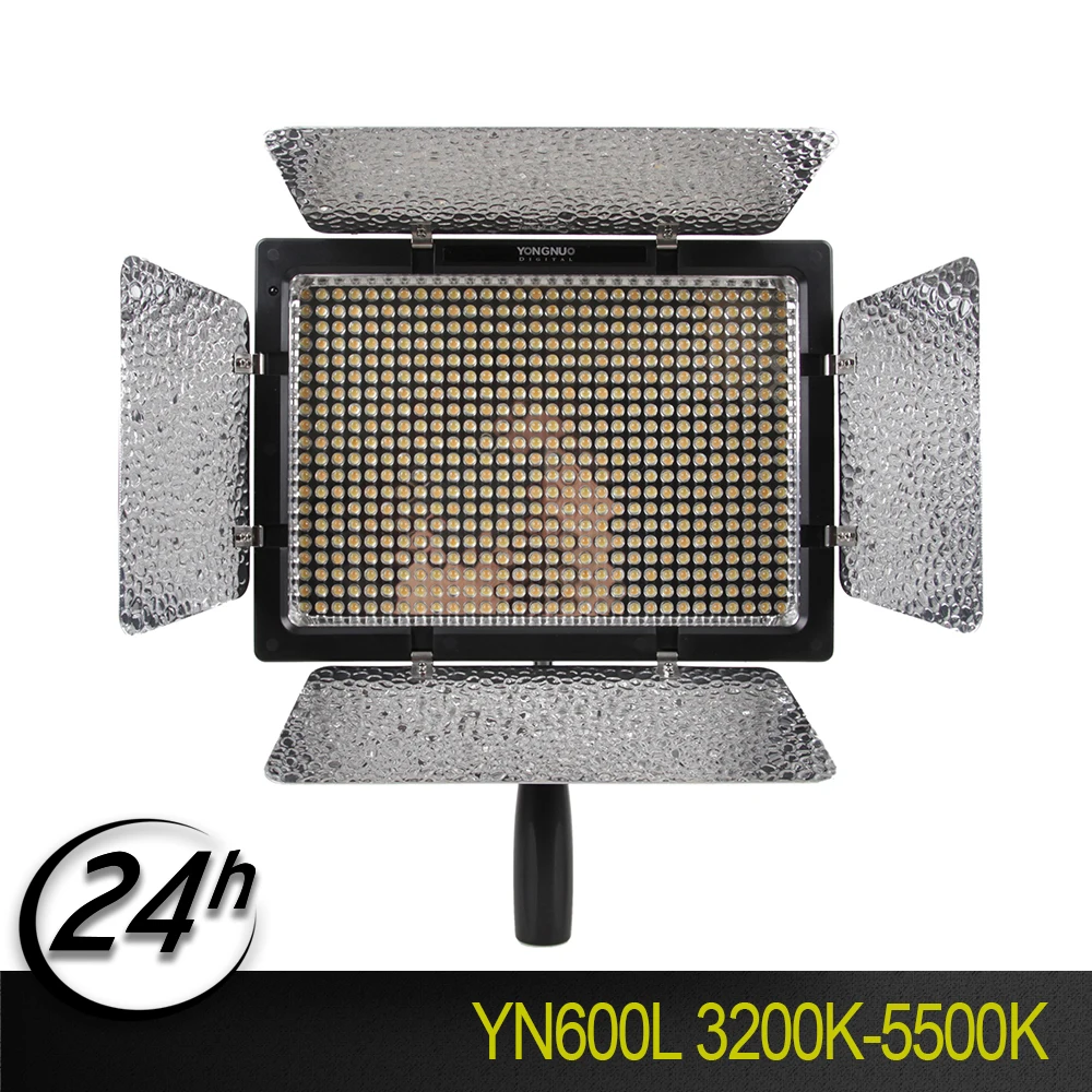 YONGNUO KIT YN600L CRI95 Светодиодная панель для видеосъемки с адаптером питания