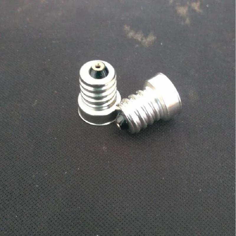 E12 lamp screw base E12 iron lampholders LED accessories for candle